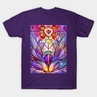 Stained Glass Lily T-Shirt